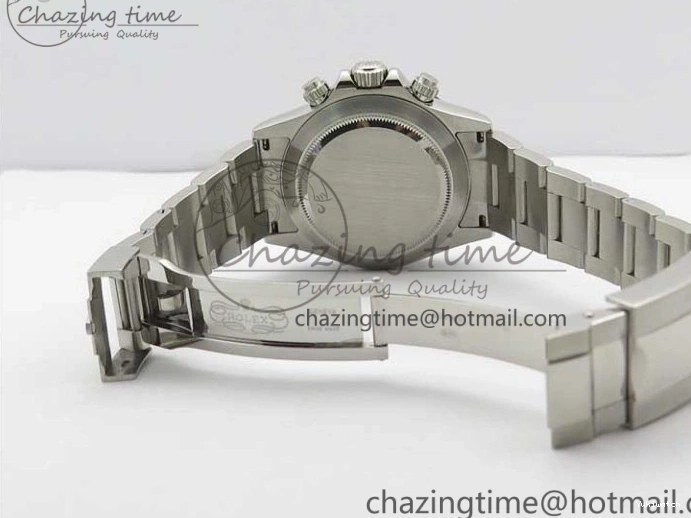 116500 Bracelet Noob Bezel Ceramic Edition Daytona A7750 White SS on 1:1 Dial Best 0520
